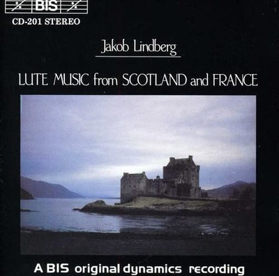 Jakob Lindberg Lute Music from Scotland and France (Lindberg) (CD) (UK IMPORT)