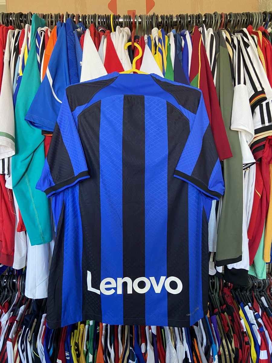 INTER MILAN 2022 2023 HOME FOOTBALL SHIRT SOCCER JERSEY NIKE sz L