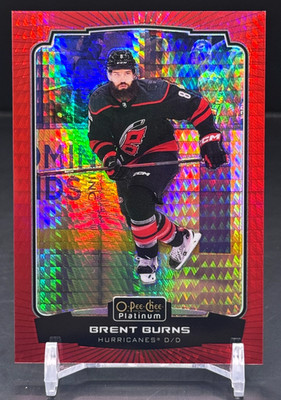 2022-23 O-Pee-Chee Platinum - Brent Burns #21 - Red Prism /199