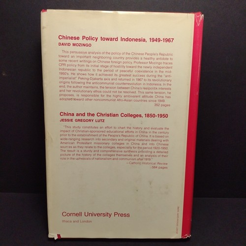 Chinese Socialism to 1907 by Martin Bernal -Hardcover 1976 Ex Libris Owned - Imagen 3 de 17