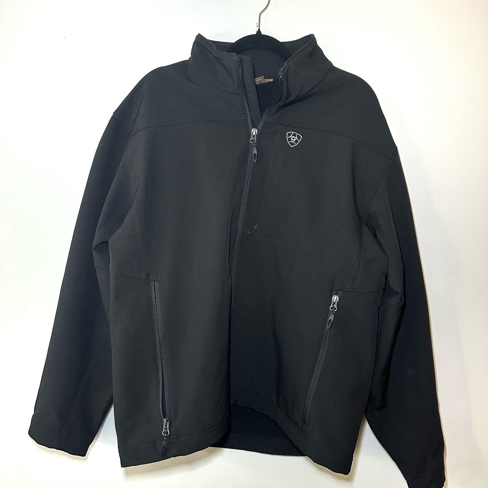 Ariat Vernon Softshell Jacket Black Wind Water Re… - image 6