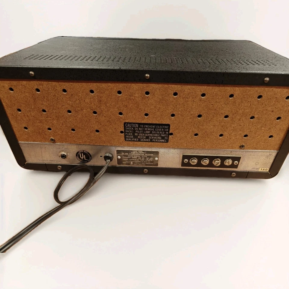 Receptor de comunicación radioaficionado de onda corta de 5 bandas realista DX-200 de colección funciona Foto 2 de 2