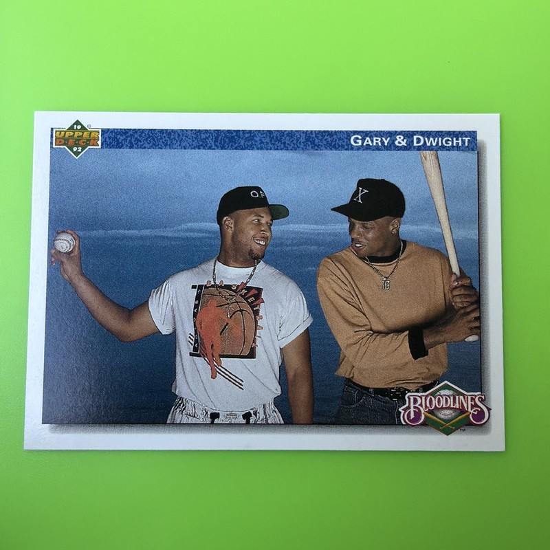 Gary & Dwight - Vintage 1992 Upper Deck Major League Baseball #84