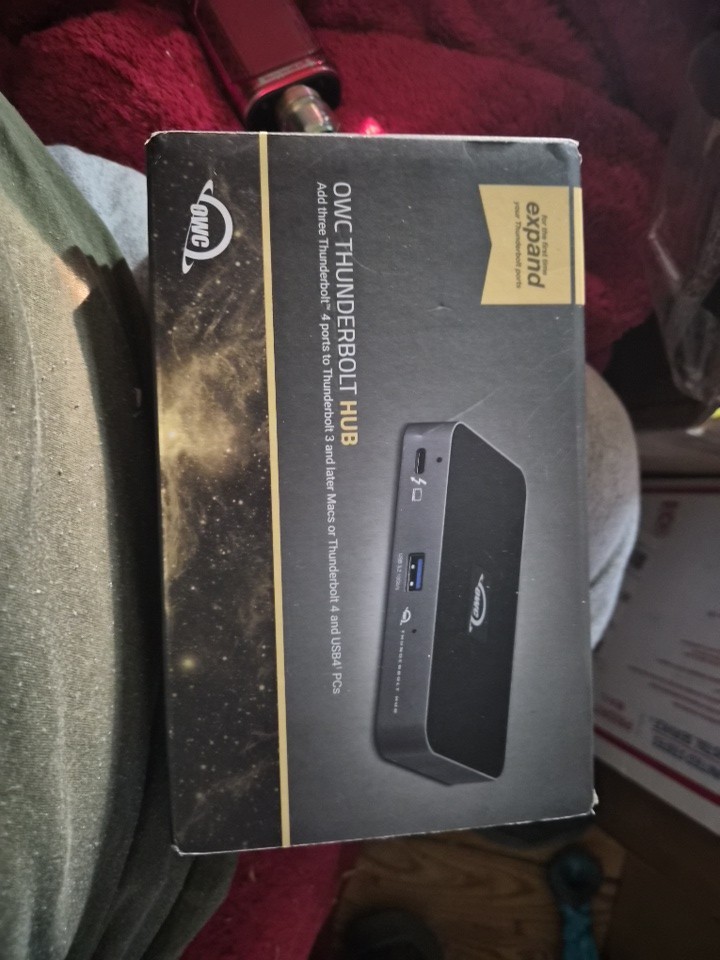 【正規品】OWC Thunderbolt 4 Hub OWCTB4HUB5P Amazon.com: OWC 5 Port Thunderbolt Hub - 60W Charging, Thunderbolt
