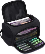 Large Capacity Pencil Case Organizer Multifunctional Extra Big Pencil Pouch NEW