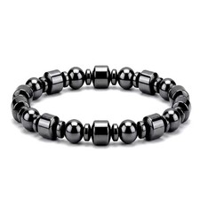 Weight Loss Magnetic Therapy Bracelets - Hematite Stone for Men Women