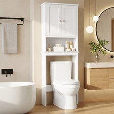 Walsunny Over The Toilet Storage Cabinet Bathroom Shelves Organizer Space Saver