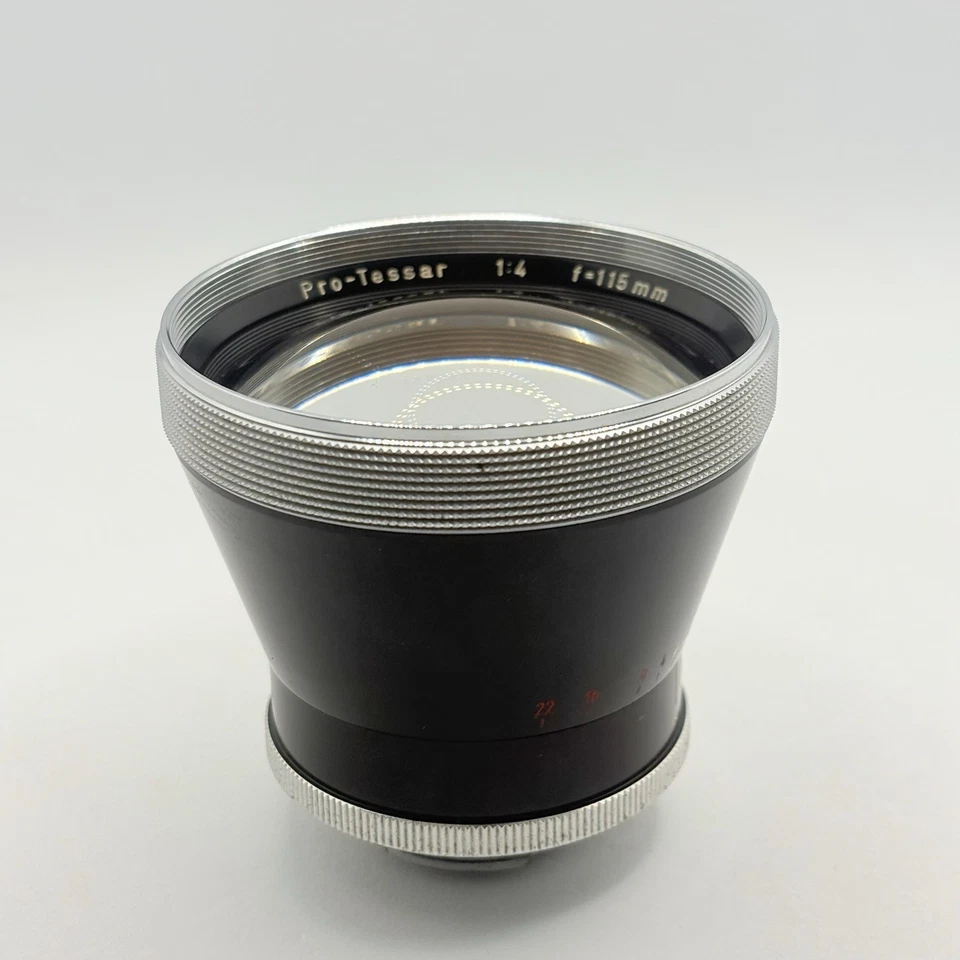 Carl Zeiss Pro Tessar 115mm F4 Zeiss Ikon Contaflex Lens - Image 3 of 4