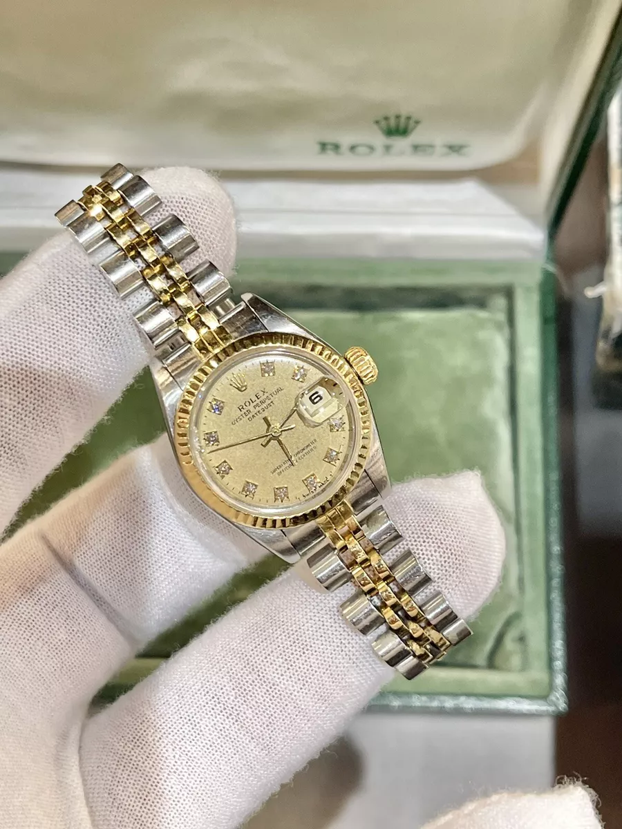 Rolex lady best sale datejust silver