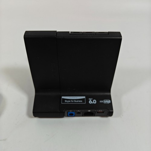 Plantronics Poly Savi W8220 8220 Wireless Headset W8200B NO POWER SUPPLY - Picture 4 of 5