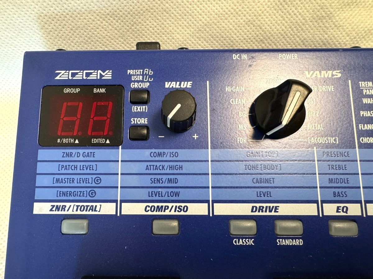 ZOOM GFX-3 ギター　マルチエフェクター ZOOM GFX-3 Guitar Multi Effects Processor Pedal | eBay