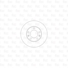 Rotores de disco de freno para Peugeot 308 eje trasero Abtex BD1864S