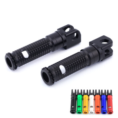 なか Front Rider Foot Pegs Adapters For KAWASAKI Z1000 Z800 Z750R ZX