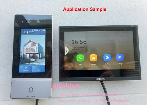 DS-KV9503-WBE1 IP Villa Door Station Face Recognition 2-Way Audio PoE Mobile App - Afbeelding 8 van 11
