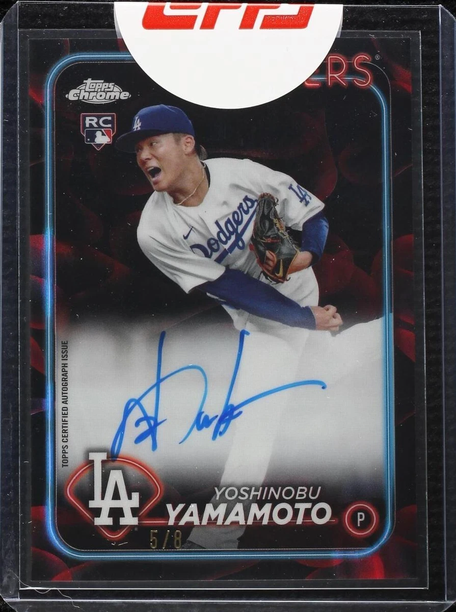 2024 Topps Chrome Update Series - Yoshinobu Yamamoto #RA-YY for