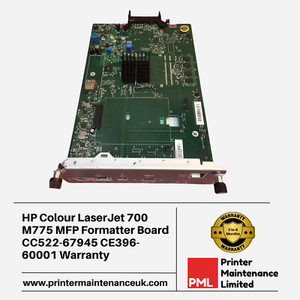 HP Color LaserJet 700 M775 MFP Formatatter Board CC522-67945 CE396-60001 Garantie