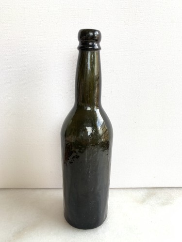 Antique Bottle Dark Olive Green Vintage Collectable - Picture 4 of 8