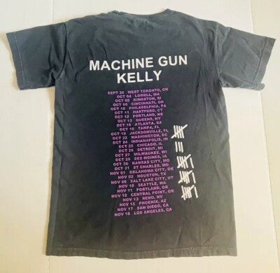 レア ジャスティン ビーバー　マシンガンケリー MGK ビッグツアー　tシャツ レア ジャスティン ビーバー マシンガンケリー MGK ビッグツアー