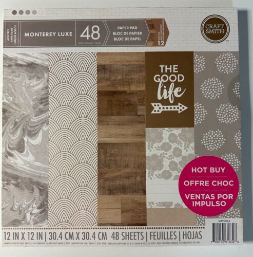 Craft Smith 12 x 12 Paper Pad Multiple Variations-You Choose - Picture 27 of 40