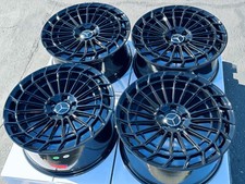 4 New Staggered 20 Rims 20x8.59.5 Wheels Fit Mercedes Benz S550 S560 S580 S63