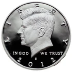 2012-S Proof Silver Kennedy Half Dollar