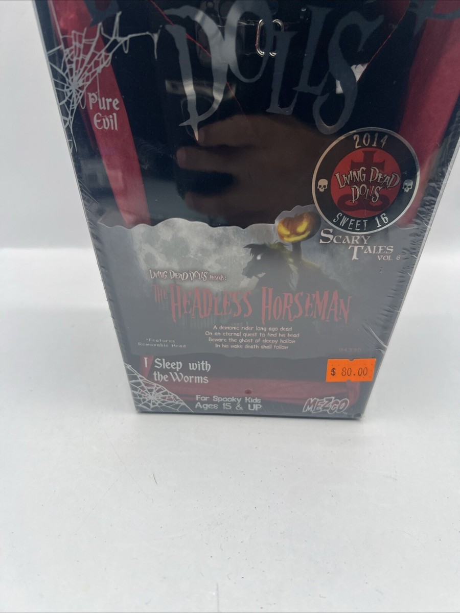 【新品未開封】メズコ リビングデッドドールズ Headless Horseman Living Dead Dolls: Headless Horseman and Horse Figure Only