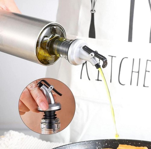 10 uds vertedor de botellas dispensador de vinagre de aceite juego de vertedor para botellas con solapa - Imagen 7 de 21