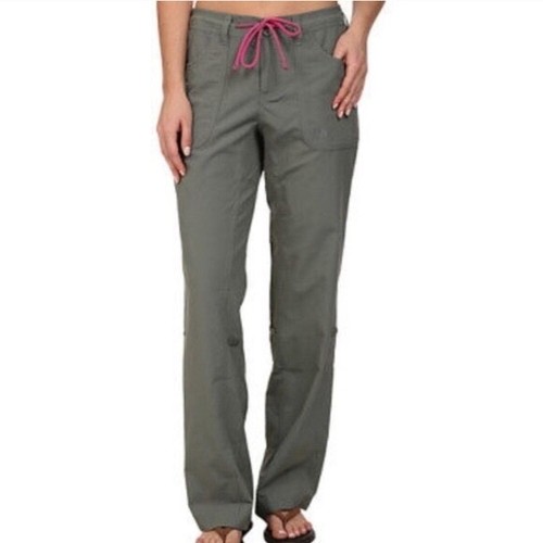 The North Face Horizon II Womens Pants 6 Gray Pocket Convertible Stretch Outdoor - Picture 14 of 15