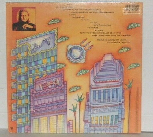 JON ANDERSON In The City Of Angels LP VG+ Plays Well 1988 Columbia Records - Picture 2 of 4