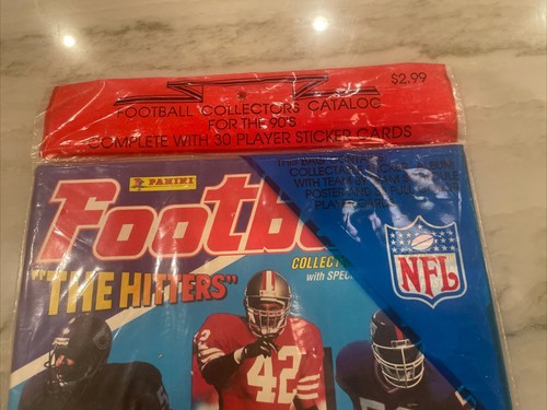 1990 Panini NFL Football Sticker Album & 5 Sticker Packs Sealed in Package - 第 7/7 張圖片