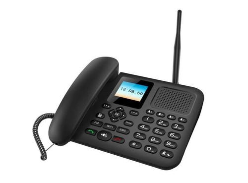 NEO-PACTO GSM 4G LTE WiFi Hot-Spot FM Android Bluetooth Desk phone Dual SIM Card - Picture 3 of 6