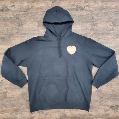 Deus Ex Machina Custom Motorcycles Sentiments LA CA Hoodie Black Size M/L
