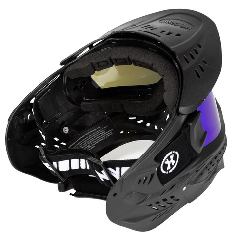 HK Army HSTL Paintball Brille Maske mit Anti-Beschlag Thermolinse - schwarze Eis Linse - Bild 5 von 8