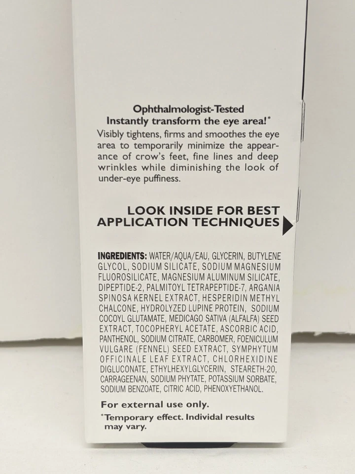 Tensor temporal de ojos Peter Thomas Roth Instant Firmx 1 fl oz NUEVO SELLADO firme Foto 4 de 4