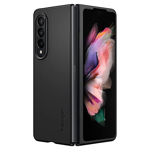 Spigen Cover Air Skin Compatibile con Samsung Galaxy Z Fold 3 - Nero