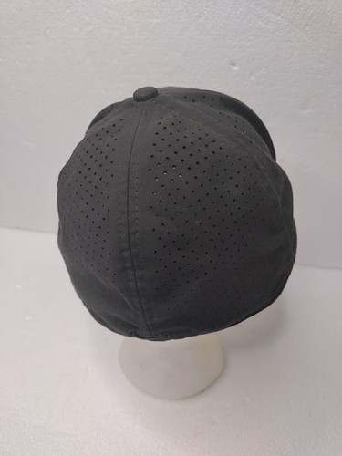 Gorra de golf negra Nike negra con logotipo Swoosh clásica 99 gorra de ajuste seco talla única elástica - Imagen 3 de 5