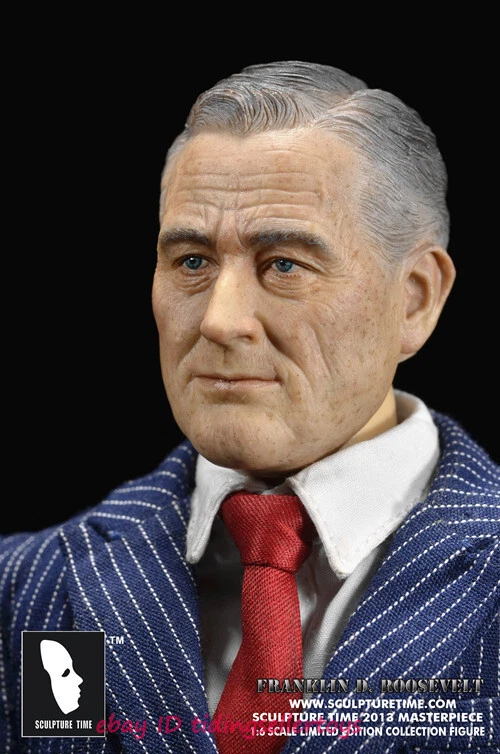 SCULPTURE TIME Franklin Roosevelt President 1/6 Action Figure Collection