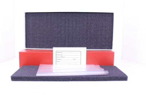HO Scale Brass Replacement Box 12 x 5 Diesel Locomotive W/ Foam Wraps Label - Picture 4 of 44