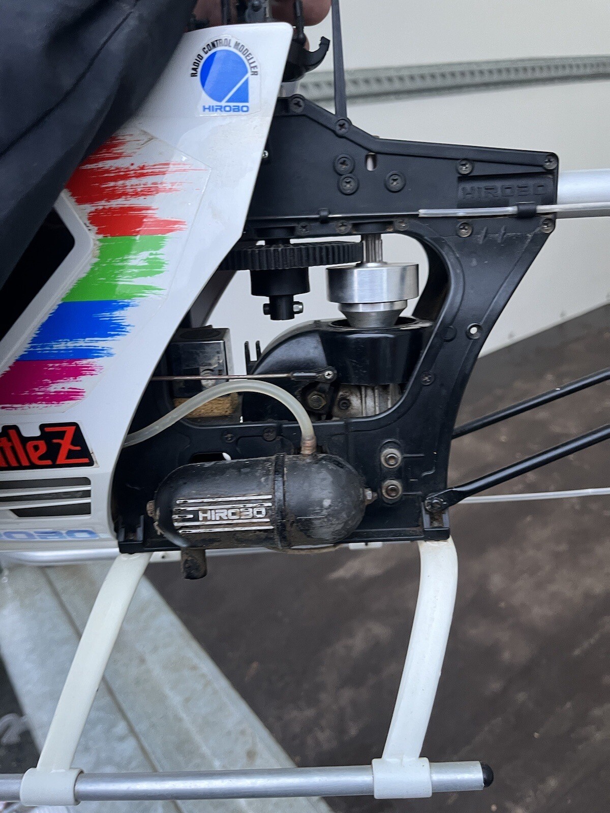 Hirobo Shuttle ZX Rc Heli Used eBay