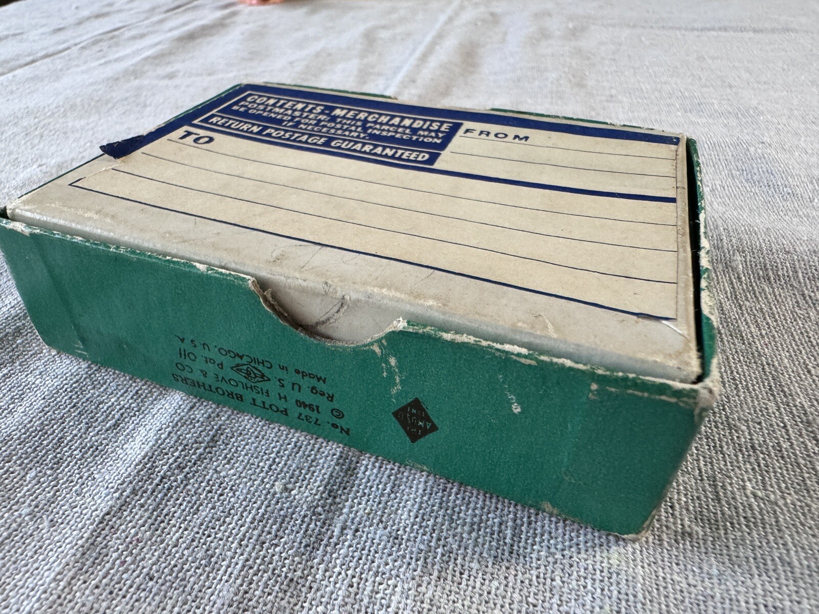 VTG Pott Brothers Miniature T. Pot & P. Pot  -LA Souvenir 1940 -FISHLOVE & CO.