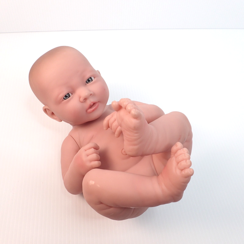 Berenguer realistische Neugeborene Baby Puppe Vinyl lebensecht gelockt 13" Falten