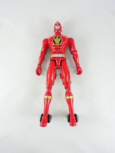 Red Mega Battlized Talking Power Rangers Dino Thunder 12-inch Figur 2003 Bandai - Bild 9 von 10