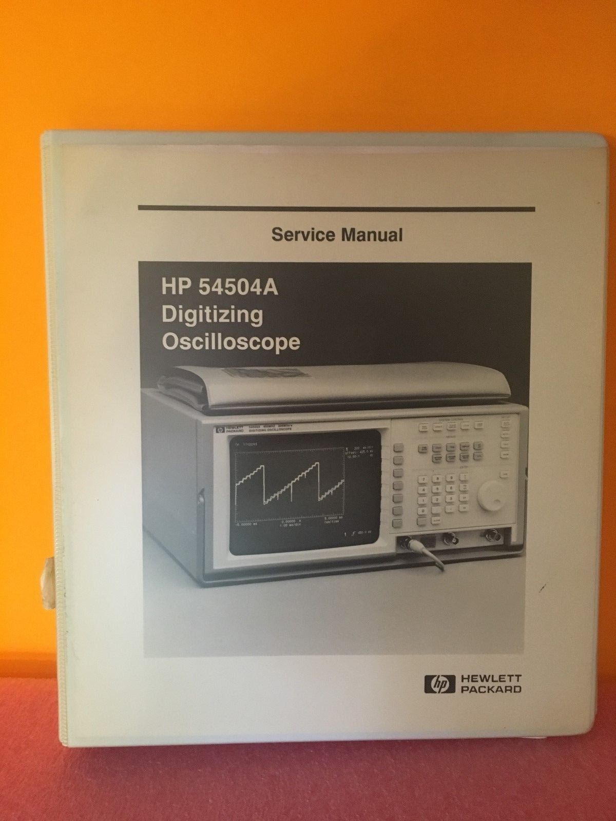 HP / Agilent 54504-90903 54504A Digitizing Oscilloscope Service Manual ...