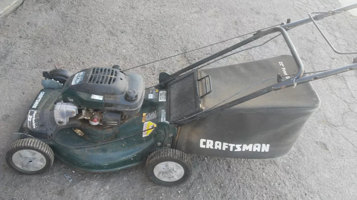 Craftsman 6.75 lawn shop mower self propelled