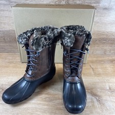 Sperry Salt water Girls Winter Boot US 6 M New In Box YG56063