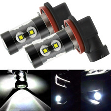 H11 12V 100W LED Fog / Driving Light Bulb For Honda CR-V 2002-2004 6000K White