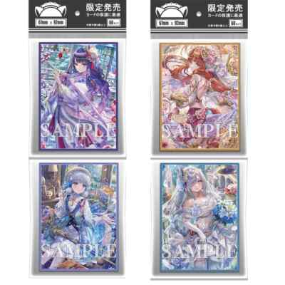 60pcs Anime PTCG Card Sleeves Genshin Impact Game Card Protective Case  Cover | eBay