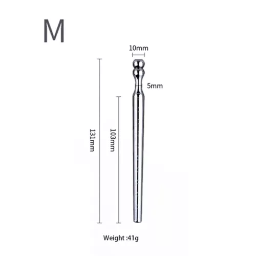 Dilatador de acero inoxidable metal que suena uretral estiramiento del pene tapón hueco para hombres - Imagen 14 de 15