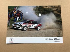 1991 Toyota Celica GT-Four Rally Car Press Photograph 