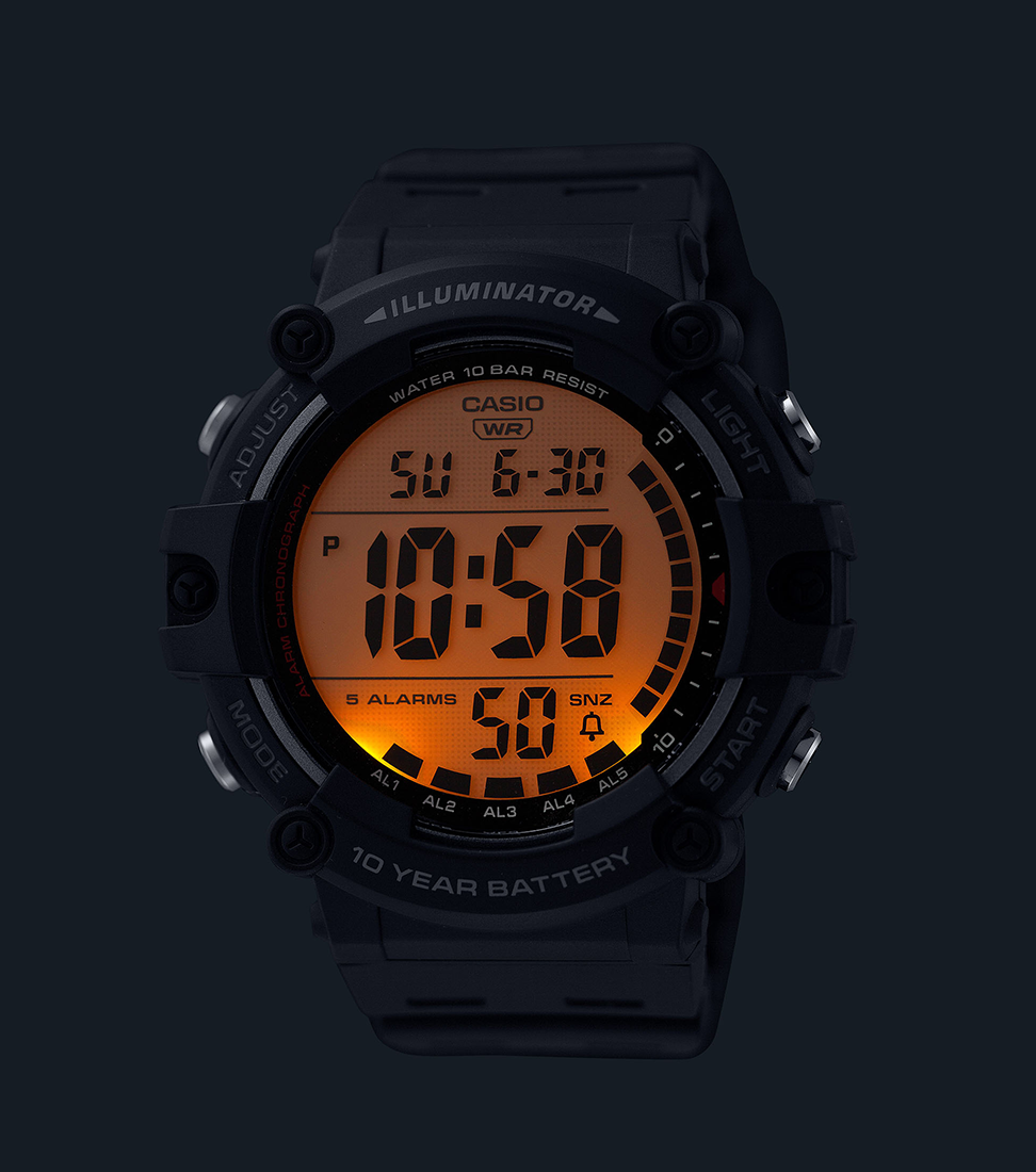 Orologio Casio G-Shock nero e grigio uomo GA-2100-1AER cassa e cinturino in resina